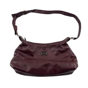 ETIENNE AIGNER Vintage 70s 80s Soft Leather Shoulder Bag Handbag